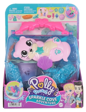 Set Bolso De Baúl Bahía Mágica Polly Pocket