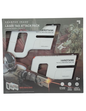 Pistola láser Sharper Image Laser Tag Attack Pack