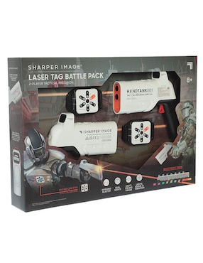 Pistola láser Sharper Image Laser Tag Battle Pack