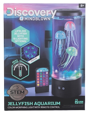 Lámpara de lava Discovery Jellyfish Aquarium