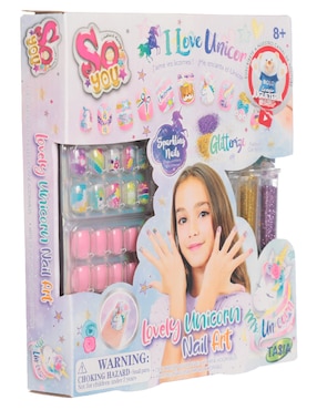 Set de uñas Tasia Love Unicorn Nail Art