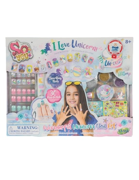 Set de uñas Tasia Wonderful Unicorn Nail Art