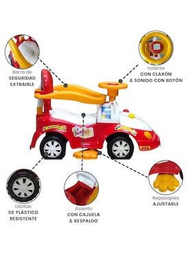 Automóvil montable The Baby Shop