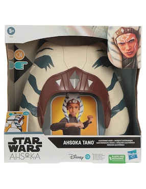 Máscara Ahsoka Tano Star Wars con sonido