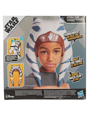 Máscara Ahsoka Tano Star Wars con sonido