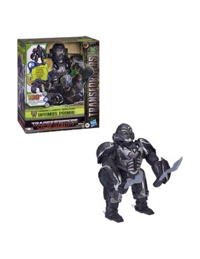Figura de acción Transformers Rise Of The Beasts Hasbro con movimiento y sonido articulada