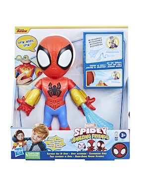 Figura de acción Spidey And His Amazing Friends Hasbro con luz y sonido articulada