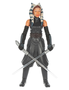 Figura De Acción Attack Of The Clones Ahsoka Tano Star Wars Con Luz Y Sonido Articulada