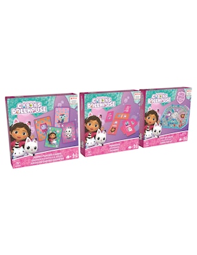 GDH Trio de juegos Gabby's Dollhouse Spin Master
