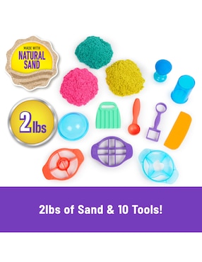 Super Sandisfying Kinetic Sand