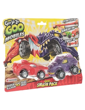 Set de vehículos Bandai Brawlin' Blazagon VS Treadz Shredz