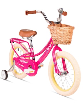 Bicicleta infantil Turbo rodada 16 para niña