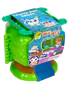 Color Pets Casa Del Árbol Crayola