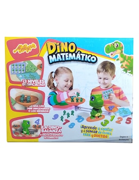 Dino matemático Mi Alegria Juego de Aprendizaje Lógico Matemático