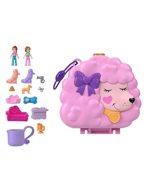 Muñeca Fashion Polly Pocket Groom & Glam Poodle