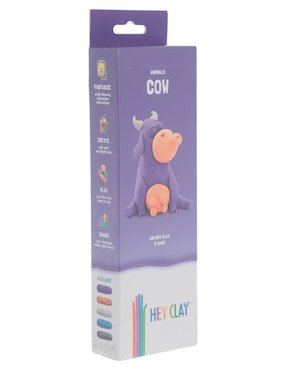 Arcilla para modelar vaca hey clay