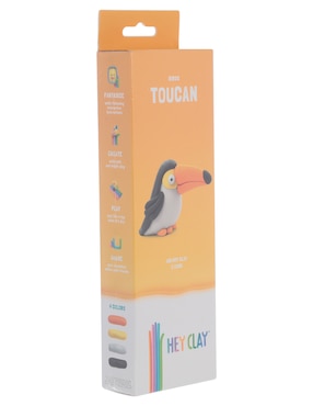 Arcilla para modelar tucan hey clay