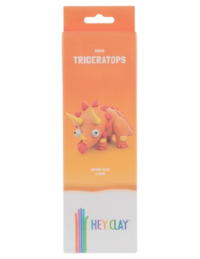 Dinos Triceratops Hey Clay