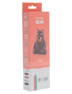 Arcilla para modelar oso hey clay