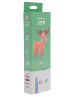 Arcilla para modelar venado hey clay