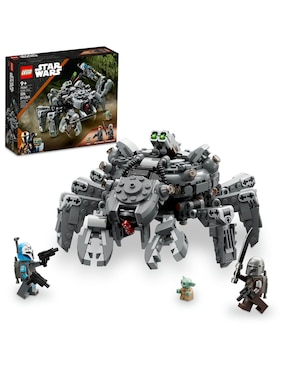 Set construcción Lego Star Wars Mandalorian Tanque Araña con 526 piezas