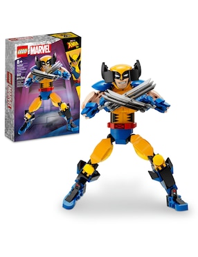Set construcción Lego Super Heroes Marvel Figura para Construir: Wolverine con 327 piezas