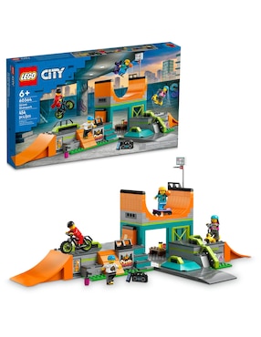 Bloques Lego City Community Parque De Patinaje Urbano 454 Piezas