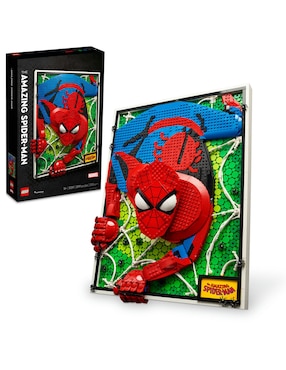 Set construcción Lego Art El Sorprendente Spider-man con 2099 piezas