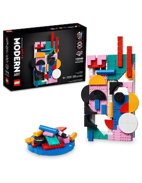 Bloques Lego Art Arte Moderno Con 805 Piezas