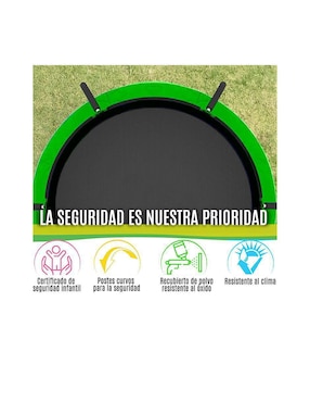 Trampolín Level Kids recto