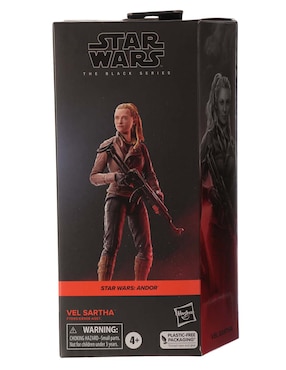 Figura de acción Star Wars: The Black Series Vel Sartha Hasbro articulada