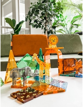Magnatiles Magna-Tiles Safari 20925 Clear Colors