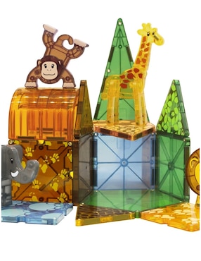 Magnatiles Magna-Tiles Safari 20925 Clear Colors