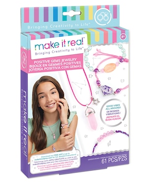 Joyería positiva con gemas Make It Real