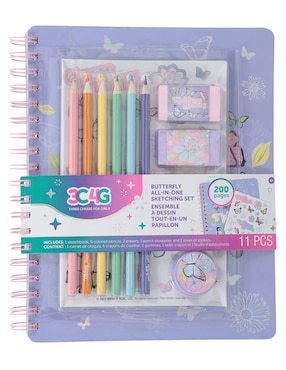 Set mariposa todo en uno para dibujar 3C4G