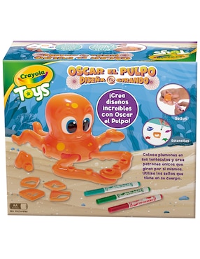 Oscar el Pulpo Crayola