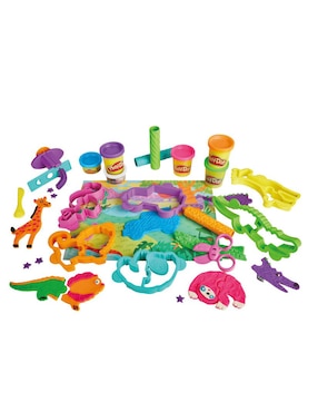 Set De Animales Coloridos Play-Doh Hasbro