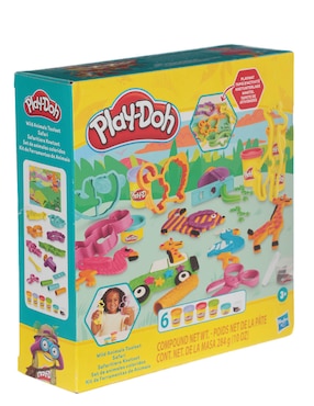 Manualidades play-doh set de animales coloridos play doh no aplica