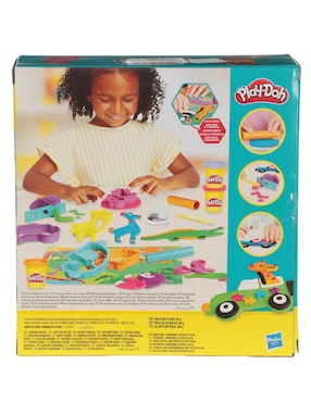 Manualidades play-doh set de animales coloridos play doh no aplica