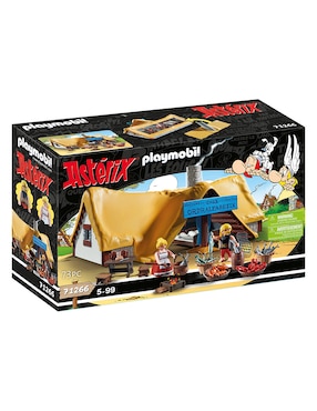 Playmobil Astérix La Cabaña de Ordenalfabetix