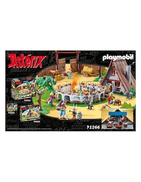 Playmobil Astérix La Cabaña de Ordenalfabetix