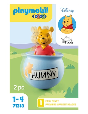 Playmobil PM 1.2.3 Winnie The Pooh Tarro de Miel Disney 71318 Playmobil