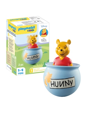 Playmobil PM 1.2.3 Winnie The Pooh Tarro de Miel Disney 71318 Playmobil