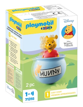Playmobil PM 1.2.3 Winnie The Pooh Tarro de Miel Disney 71318 Playmobil