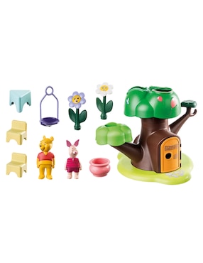 Playmobil Winnie Pooh 1.2.3 Piglet Casa Del Árbol 71316