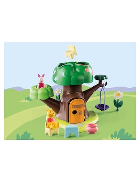 Playmobil Winnie Pooh 1.2.3 Piglet Casa del Árbol 71316 Little Expert