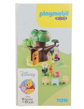 Playmobil Winnie Pooh 1.2.3 Piglet Casa del Árbol 71316 Little Expert