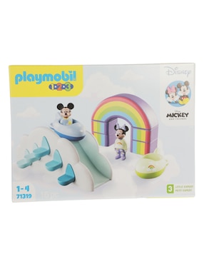 Playmobil Mickey and Friends 1.2.3 Casa en las Nubes 71319 Little Expert