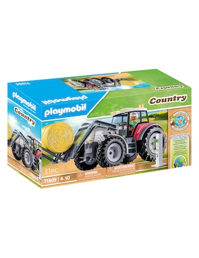 Playmobil Tractor Grande Con Accesorios 71305