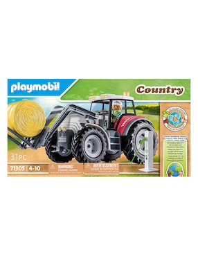 Playmobil Tractor grande con accesorios 71305 Country